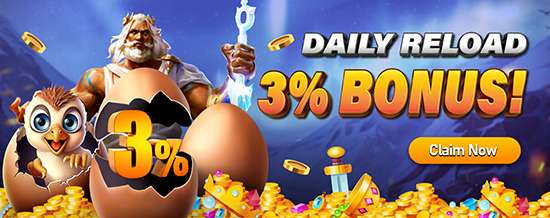 Agilabet - Daily Reload 3% Bonus