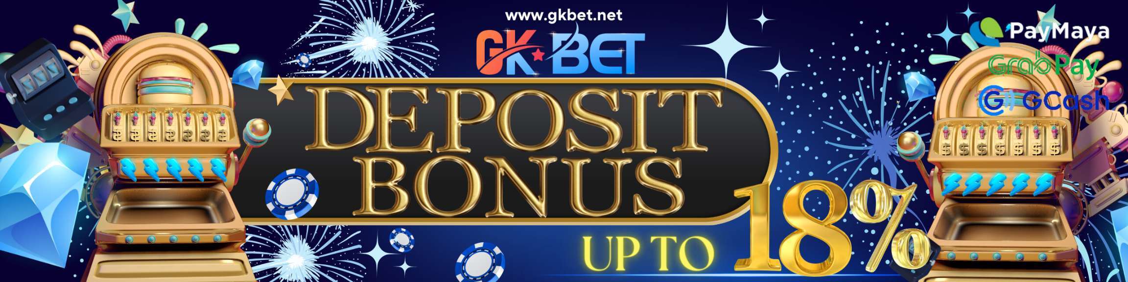 GKBET - Deposit Bonus