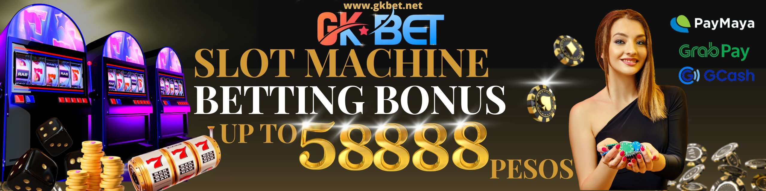 GKBET - Slot Machine Betting Bonus